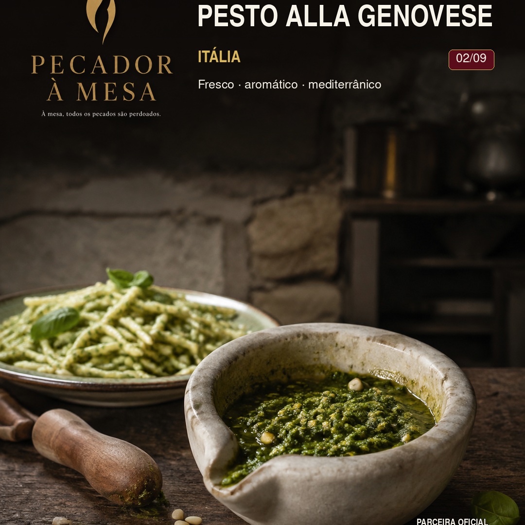 Pecador à Mesa — Pesto alla Genovese, episódio 02 (ITÁLIA)