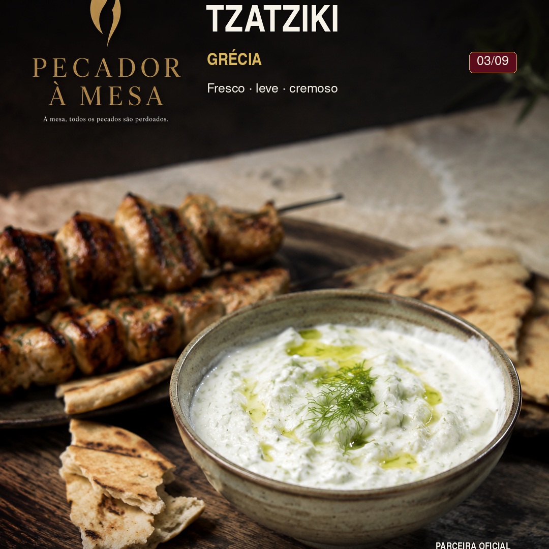 Pecador à Mesa — Tzatziki, episódio 03 (GRÉCIA)